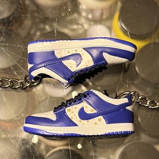 2021 Sup Nike SB Dunk Low Stars Hyper Royal 3D Keychain