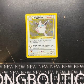 2000 Pokemon Wigglytuff Base Set 2 19 of 130 Holo Moderately Played