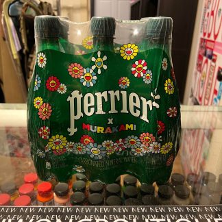 2020 Takashi Murakami Perrier Carbonated Mineral Water Plastic Bottle 6 Of 16.9 FL OZ
