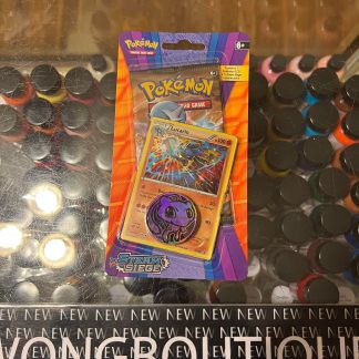 2016 Pokemon TCG Steam Siege XY Blister Coin Single Booster Pack Lucario