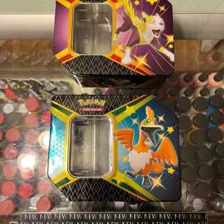 2021 Pokemon TCG Shining Fates Tins Empty Box