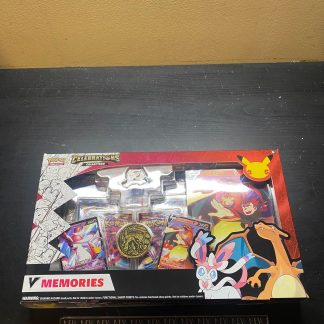 2021 Pokemon TCG 25th Anniversary Celebrations V Memories Special Collection Box