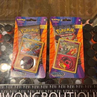 2016 Pokemon TCG Steam Siege XY Blister Coin 2x Booster Pack Floette Lucario
