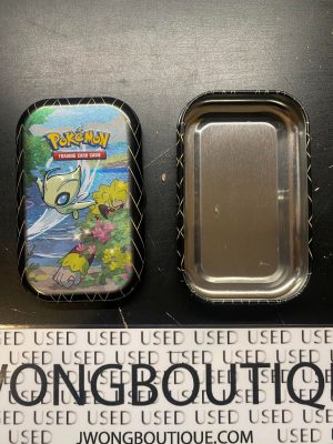 2021 Pokemon Shining Fates Empty Tins Celebi Rillaboom Inteleon Manaphy Zarude & Kyogre - Image 3
