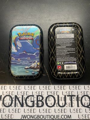 2021 Pokemon Shining Fates Empty Tins Celebi Rillaboom Inteleon Manaphy Zarude & Kyogre - Image 5