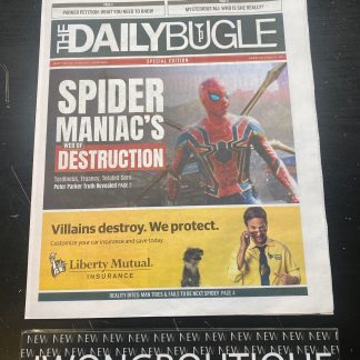 2021 The Daily Bugle Spiderman Maniac Web Of Destruction