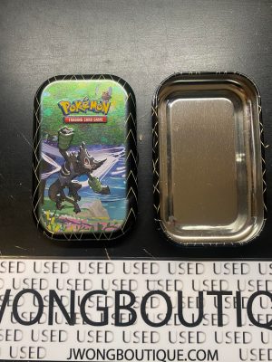 2021 Pokemon Shining Fates Empty Tins Celebi Rillaboom Inteleon Manaphy Zarude & Kyogre - Image 9