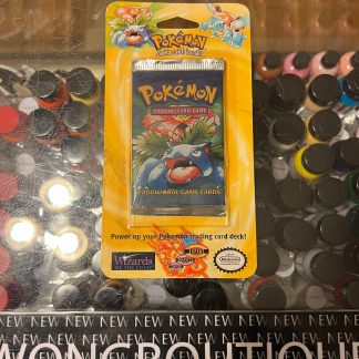 1998 Pokemon Wizard Of The Coast Venusaur Single Sleeved Blister Booster Pack Base Set Heavy
