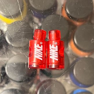 Nike Air Jordan VI Lace Locks Clear Red Base White Nike Logo