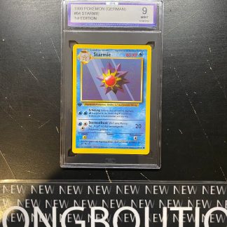1999 Pokemon German Starmie ISA 9 Base Set 1st Edition #64