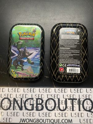 2021 Pokemon Shining Fates Empty Tins Celebi Rillaboom Inteleon Manaphy Zarude & Kyogre - Image 10