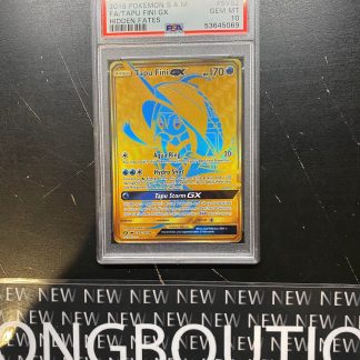2019 Pokemon S & M Tapu Fini GX Hidden Fates PSA 10 #SV92