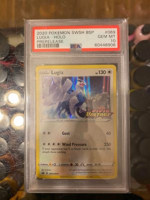 2020 Pokemon SWSH BSP Lugia Holo Prerelease PSA 10 #69 - Image 3