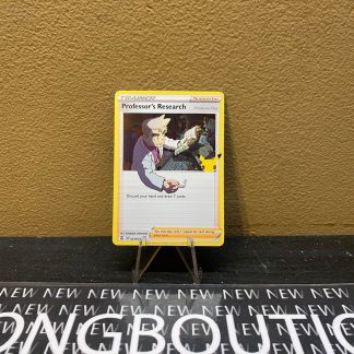 2021 Pokémon Celebration Professor Research 23/25 Holo Half Art Near Mint