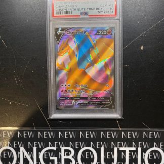 2020 Pokemon SWSH BSP Charizard V Champion Path Elite Trainer Box PSA 10 #50
