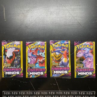 2019 Pokemon Sun & Moon Unified Minds Single Boosters