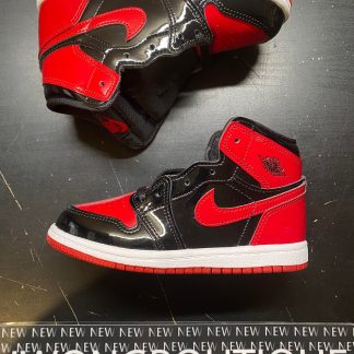 2021 Nike Air Jordan I Patent Bred Toddler