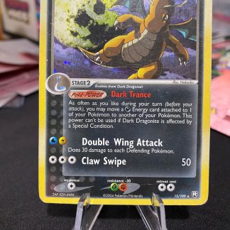 2004 Pokemon Dark Dragonite Team Rocket Returns Holo 15 Of 109