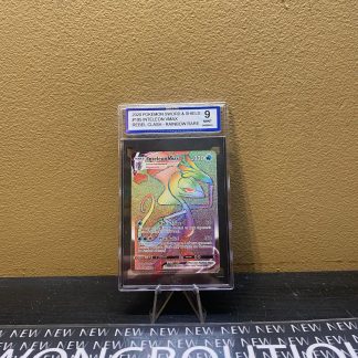 2020 Pokemon Sword & Shield Inteleon VMAX Rebel Clash Rainbow Rare ISA 9 #195