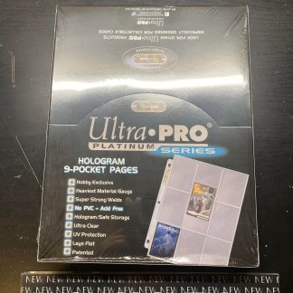 2014 Ultra Pro Platinum Series Hologram 9 Pocket Pages 100 Pages
