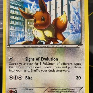 2013 Pokemon Plasme Freeze Eevee 90 Of 116 Lightly Played