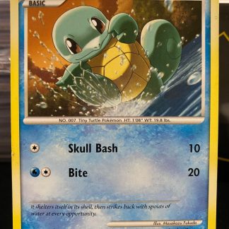 2009 Pokemon Platinum Squirtle 96 Of 127 Moderately Played