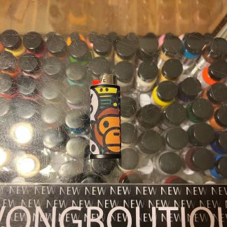2022 A Bathing Ape Baby Milo Animal Safari BIC Lighter Case Holder Black Base