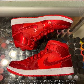 2021 Nike Air Jordan I Mid Pomegranate Women