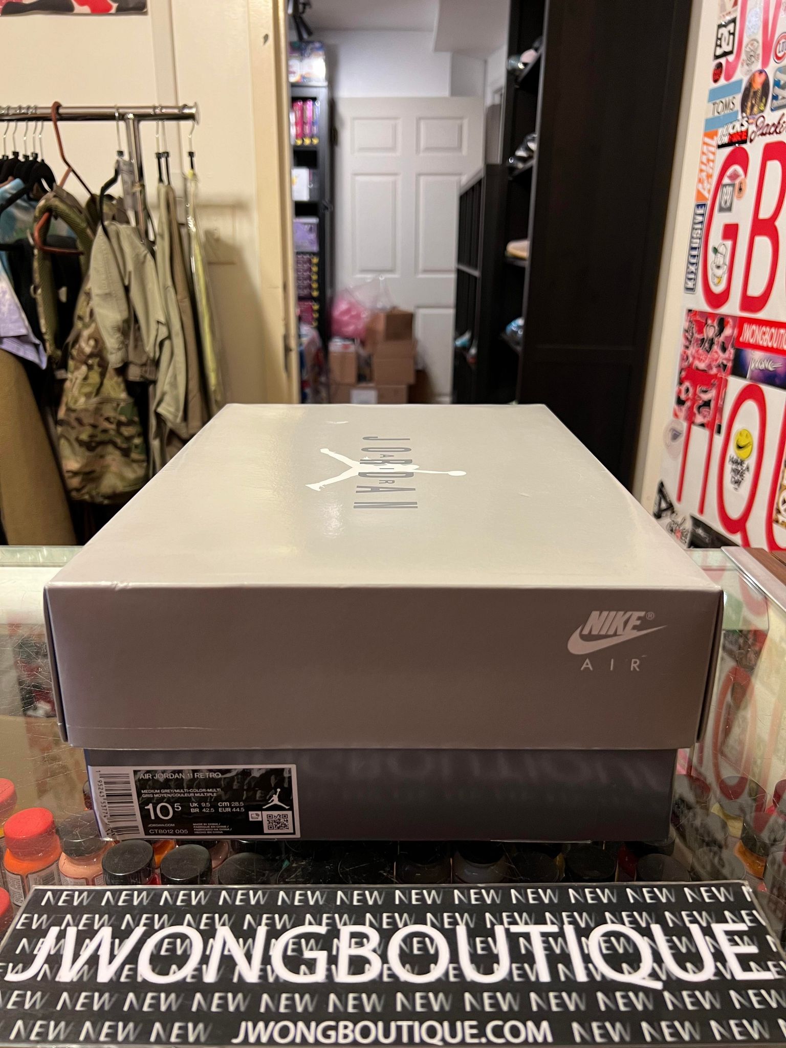 jordan 11 box only