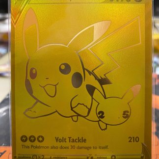 2021 Pokemon Pikachu V Celebrations Ultra Premium Gold Promo Card SWSH145 Sealed