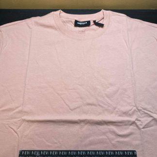2019 Fear Of God FOG Essentials Pink 3M Logo Boxy Tee Blush