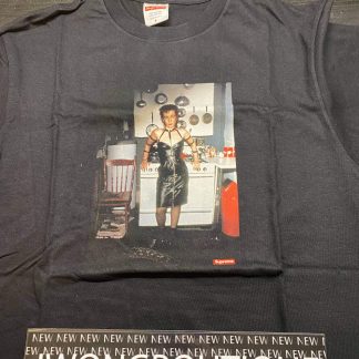 2018 Sup Nan Goldin Nan as a dominatrix Tee Black