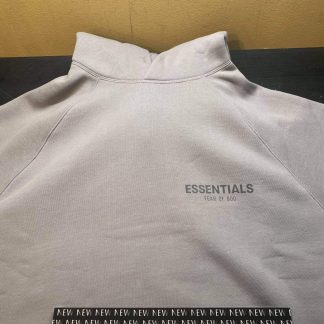 2021 Fear of God Essentials Pullover Hoodie Cement