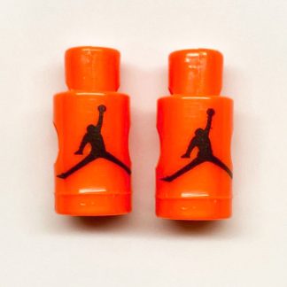 Nike Air Jordan VI Lace Locks Orange Base Black Jumpman