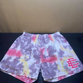 2021 Eric Emanuel EE House Short Purple/Pink Tie Dye