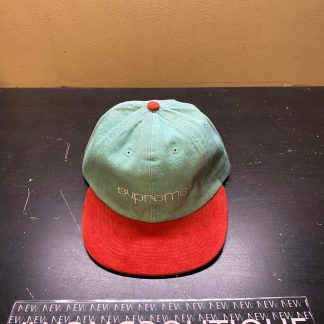 2018 Sup Denim Suede Compact Logo 6 Panel Green