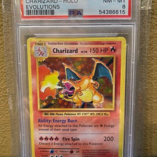 2016 Pokemon XY Evolutions Charizard Holo PSA 8 #11