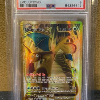 2016 Pokemon XY Dragonite EX Evolution PSA 9 #106