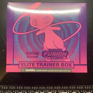2021 Pokemon Sword & Shield Fusion Strike Elite Trainer Box Purple