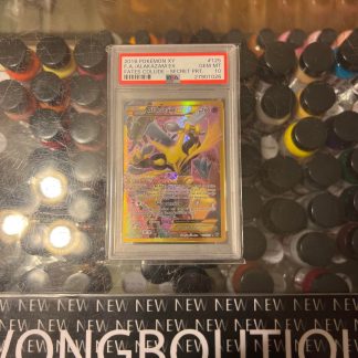 2016 Pokemon XY Fates Collide Secret Part Alakazam PSA 10 #125