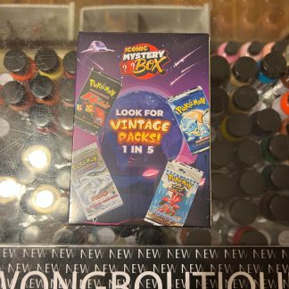 2022 Iconic Pokemon Mystery Box Vintage Booster Packs 1 In 5