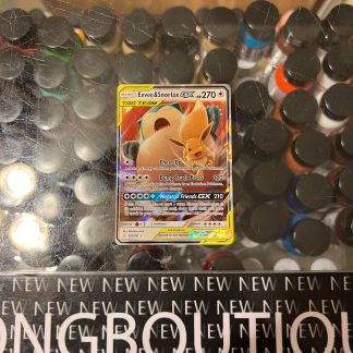 2019 Pokemon Tag Team Up Sun & Moon Eevee & Snorlax GX Holo 120 Of 181