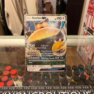 2016 Pokemon XY Black Star Snorlax GX Jumbo Holo #SM05