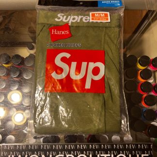 2022 Sup Hanes Olive Boxer 2 Pack