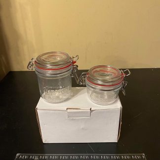 2018 Sup Jars Set of 2 Clear