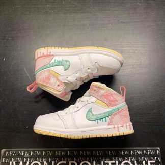 2020 Nike Air Jordan I Mid SE Ice Cream Toddler