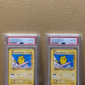 2016 Pokemon XY Evolutions Surfing Pikachu PSA 10 #111