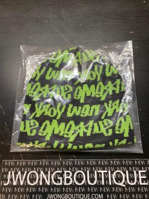 2022 Sup Fat Tip Beanie Black
