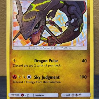 2017 Pokemon Shining Rayquaza Shining Legends 56 of 73 Holo Lightly Played
