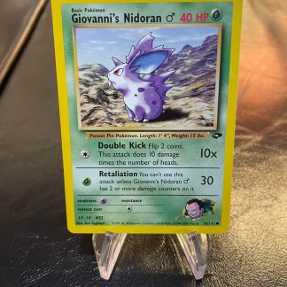 2000 Pokemon Giovanni's Nidoran Gym Challenge 76 of 132 Mint